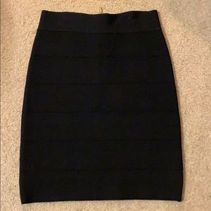 Bebe mini black skirt bodycon